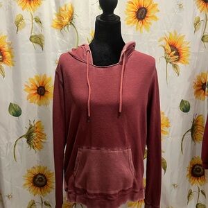 American Eagle Outfitters Dusty Rose Hooded Pullover